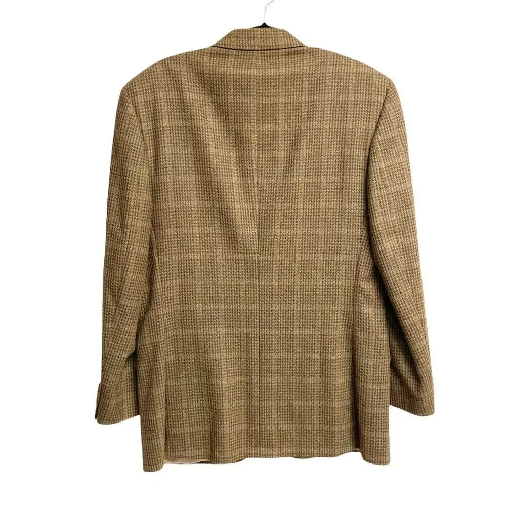 SAMUELSHON Italy Wool 3 Button Front Blazer 39R